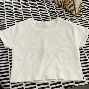 Offline by Aerie White XS Workout Top Crop Top